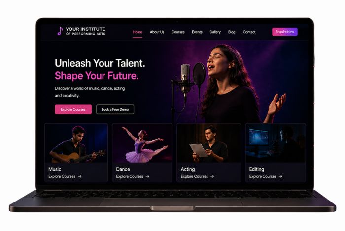 Integrated Website with ERP System